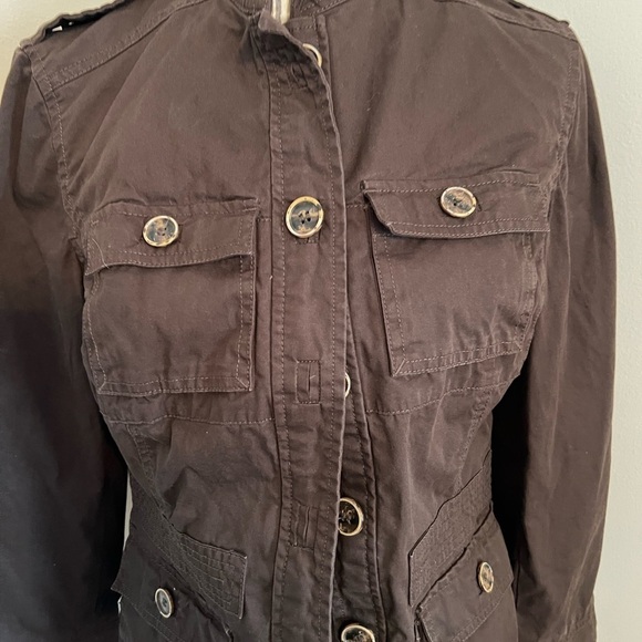 Zara Basics Cotton Jacket Size Large - Picture 3 of 6